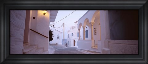 Framed Andros, Greece Print