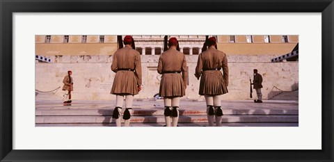 Framed Parliament, Athens, Greece Print