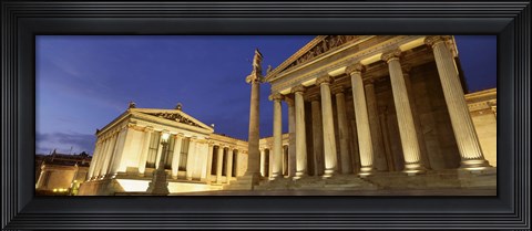 Framed Art Academy, Athens, Greece Print