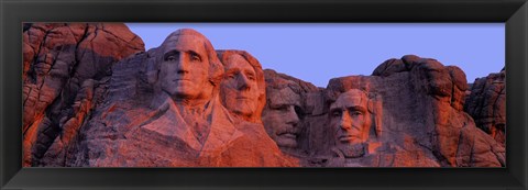 Framed Mount Rushmore, South Dakota Print