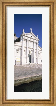 Framed View of a building, San Giorgio, Venice, Italy Print