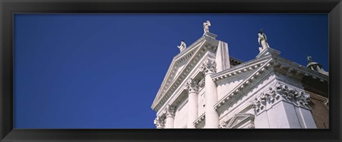 Framed Architectual detail on a building, Venice, Italy Print