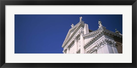 Framed Architectual detail on a building, Venice, Italy Print