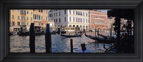 Framed Waterfront View in Venice Italy Print