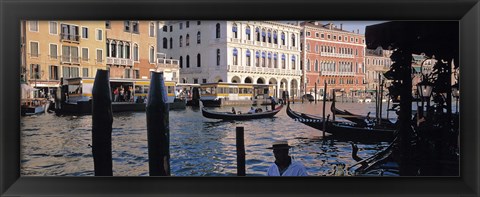 Framed Waterfront View in Venice Italy Print