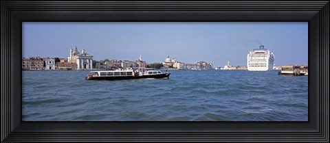 Framed Waterfront view of San Giorgio, Venice, Italy Print