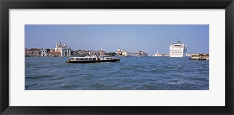 Framed Waterfront view of San Giorgio, Venice, Italy Print