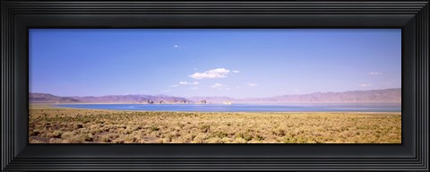 Framed Pyramid Lake, Nevada Print