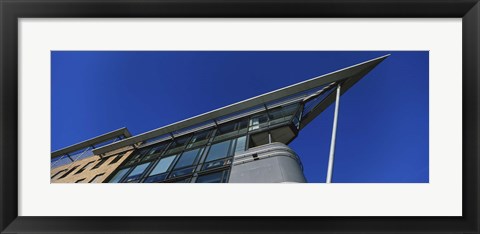 Framed Low Angle View Of A Building, Aker Brygge, Oslo, Norway Print