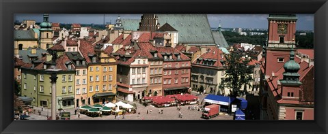 Framed Warsaw, Poland Print