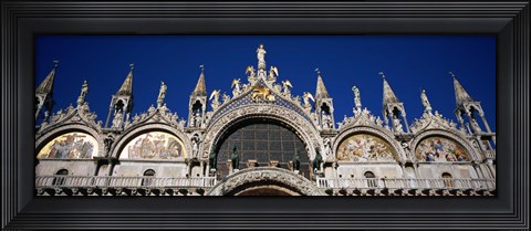 Framed Low angle view of a building, Venice, Italy Print