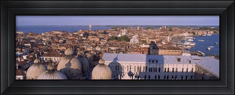 Framed High Angle View of Venice, Italy Print
