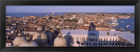 Framed High Angle View of Venice, Italy Print