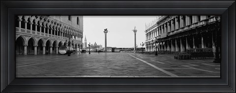 Framed Buildings In A City, Venice, Italy Print