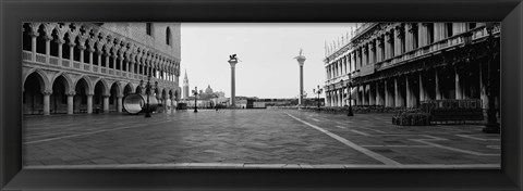 Framed Buildings In A City, Venice, Italy Print