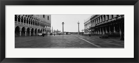 Framed Buildings In A City, Venice, Italy Print