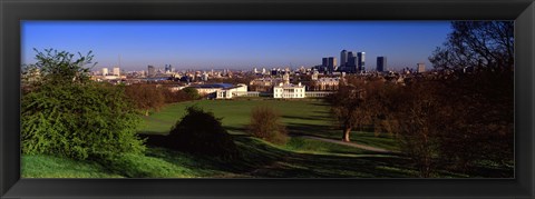 Framed Greenwich Park, Greenwich, London, England, United Kingdom Print