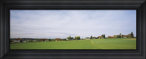 Framed Houses on a landscape, Germany Print
