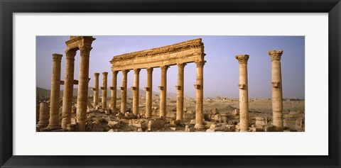 Framed Ruins in Palmyra, Syria Print