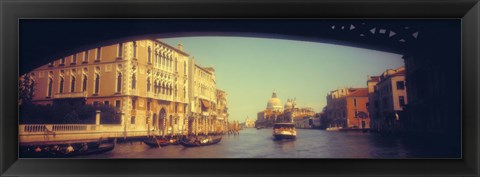 Framed City viewed through a bridge, Ponte Dell&#39;Accademia, Venice, Veneto, Italy Print