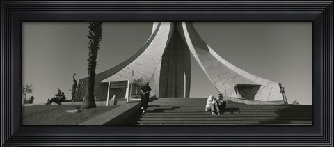 Framed Low angle view of a monument, Martyrs&#39; Monument, Algiers, Algeria Print