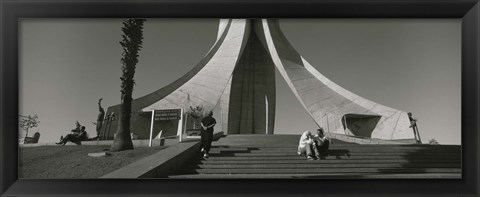 Framed Low angle view of a monument, Martyrs&#39; Monument, Algiers, Algeria Print