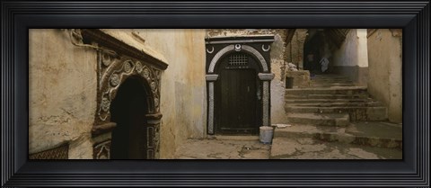 Framed Entrance of a building, Casaba, Algiers, Algeria Print