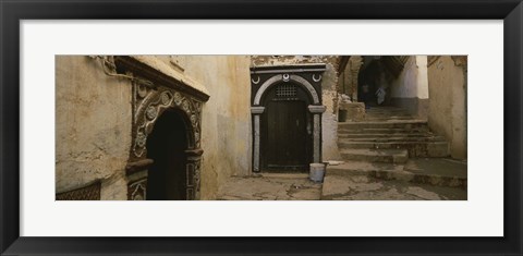 Framed Entrance of a building, Casaba, Algiers, Algeria Print