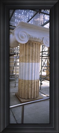 Framed Column in the Acropolis, Athens, Greece Print