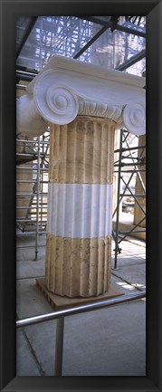 Framed Column in the Acropolis, Athens, Greece Print