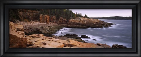 Framed Monument Cove, Mount Desert Island, Acadia National Park, Maine Print