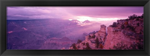 Framed Yaki Point, Grand Canyon National Park, Arizona Print