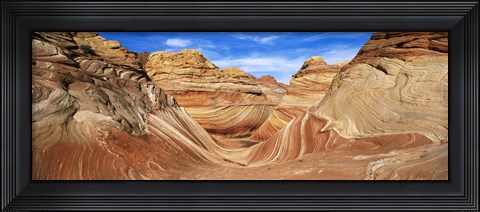 Framed Canyon on a landscape, Vermillion Cliffs, Arizona, USA Print