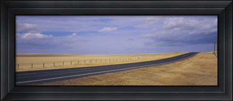 Framed Judith Basin County, Montana Print