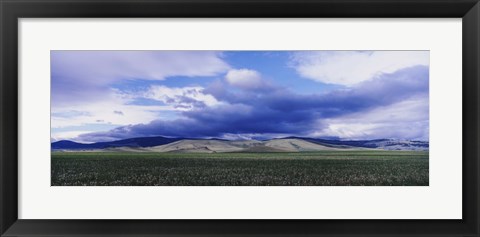 Framed Montana Sky Print