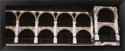 Framed Low angle view of a monastery, Rila Monastery, Bulgaria Print