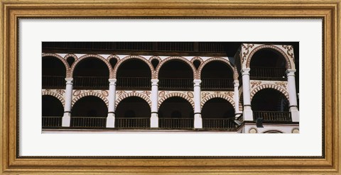 Framed Low angle view of a monastery, Rila Monastery, Bulgaria Print