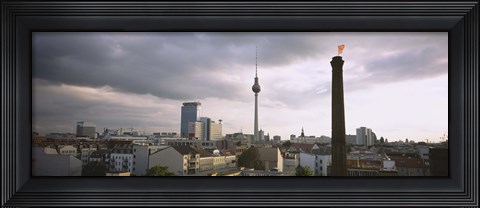 Framed Tower in a city, Berlin, Germany Print