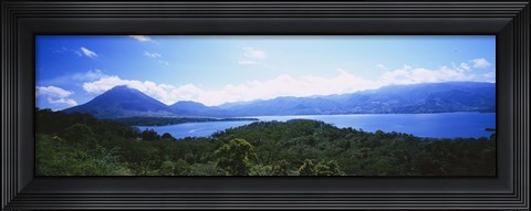 Framed Clouds over a volcano, Arenal Volcano, Costa Rica Print
