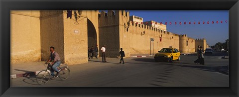 Framed Medina, Kairwan, Tunisia Print