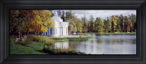 Framed Grotto, Catherine Park, Catherine Palace, Pushkin, St. Petersburg, Russia Print