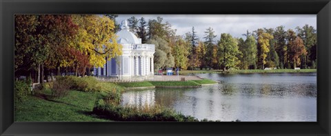 Framed Grotto, Catherine Park, Catherine Palace, Pushkin, St. Petersburg, Russia Print
