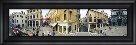 Framed Buildings in a city, Venice, Veneto, Italy Print