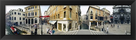 Framed Buildings in a city, Venice, Veneto, Italy Print