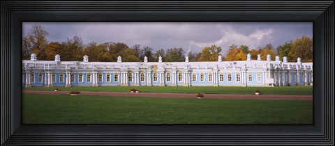Framed Section of Catherine Palace, Pushkin, St. Petersburg, Russia Print
