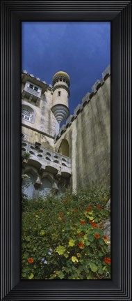Framed Low angle view of a palace, Palacio De Pina, Sintra, Estremadura, Portugal Print