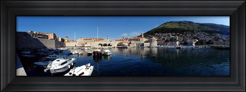 Framed Old City, Dubrovnik, Croatia Print