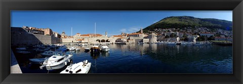 Framed Old City, Dubrovnik, Croatia Print