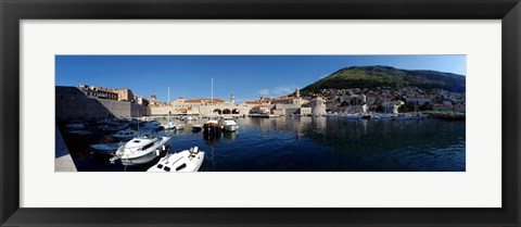 Framed Old City, Dubrovnik, Croatia Print