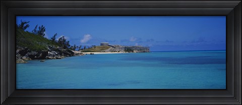 Framed Fortress at the waterfront, Fort St. Catherine, St. George, Bermuda Print
